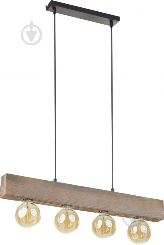 Люстра подвесная TK Lighting Artwood 2665 4x60 Вт E27 дуб 2665 - фото 1