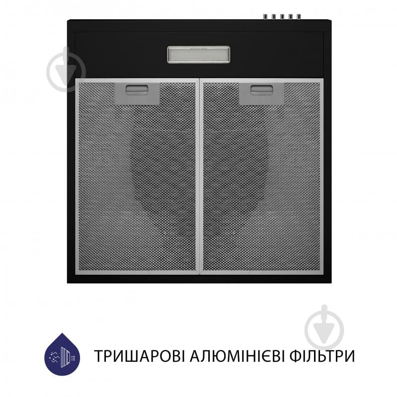 Витяжка Minola HPL 513 BL плоска - фото 5