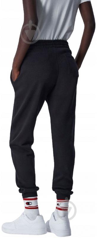 Брюки Champion Ribbed Cuff Joggers 116611-KK001/NBK р. XS черный - фото 2 Брюки Champion Ribbed Cuff Joggers 116611-KK001/NBK р. XS черный - фото 2
