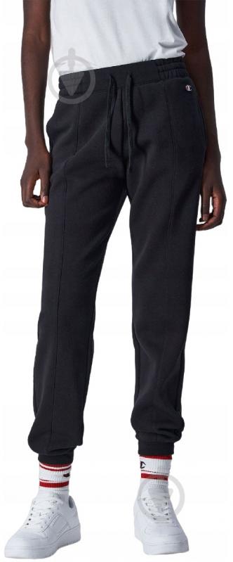 Брюки Champion Ribbed Cuff Joggers 116611-KK001/NBK р. XS черный - фото 1 Брюки Champion Ribbed Cuff Joggers 116611-KK001/NBK р. XS черный - фото 1
