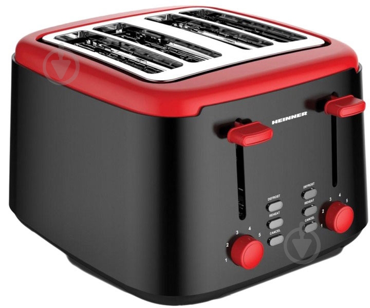 Тостер Heinner HTP-1450BKR - фото 1