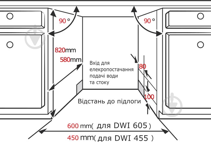 Встраиваемая посудомоечная машина Interline DWI 455 - фото 8