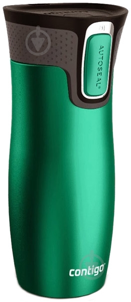 Термочашка Contigo West Loop 0,47 л зеленая - фото 1