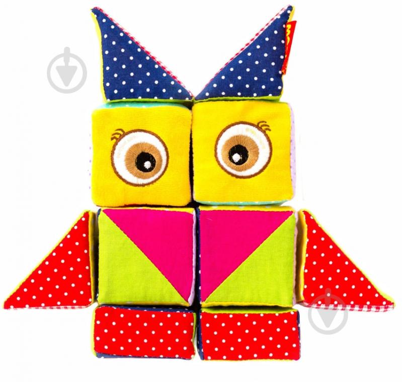 Кубики Macик Совушка МС 090602-04 - фото 1