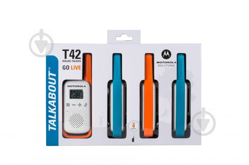 Рація Motorola Talkabout T42 triple pack B4P00811MDKMAW - фото 3