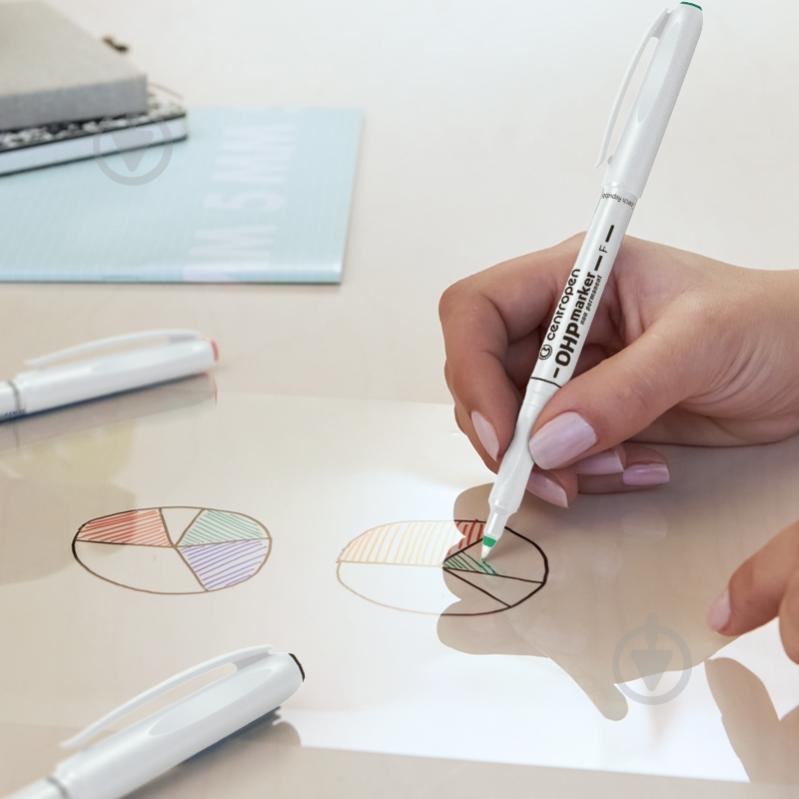 Маркер Centropen Non-Permanent ОНР синій 2646/03 - фото 3