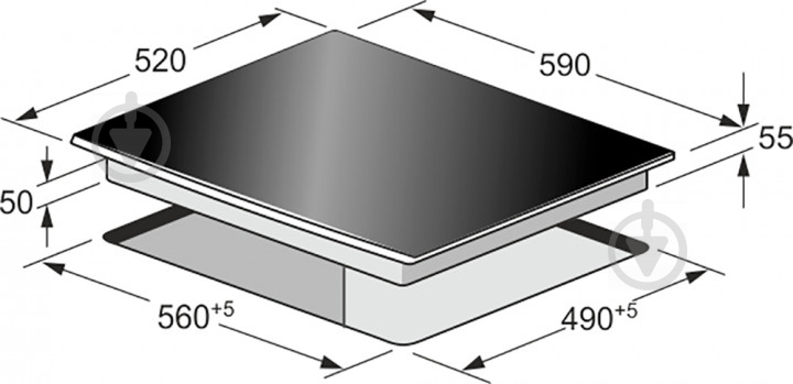 Варильна поверхня індукційна Kaiser KCT 6703 F - фото 5