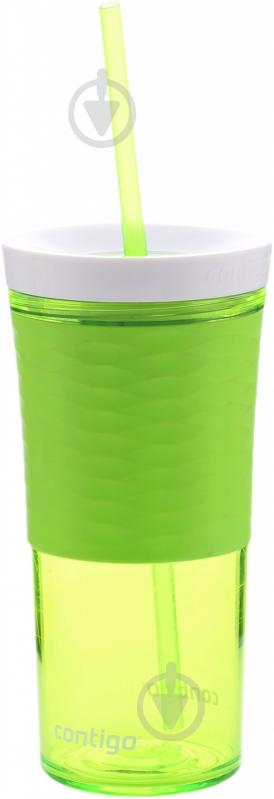 Стакан с соломинкой Contigo Shake & Go 540 мл 6800031 - фото 1
