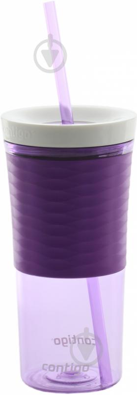 Стакан с соломинкой Contigo Shake & Go 540 мл 6800032 - фото 1