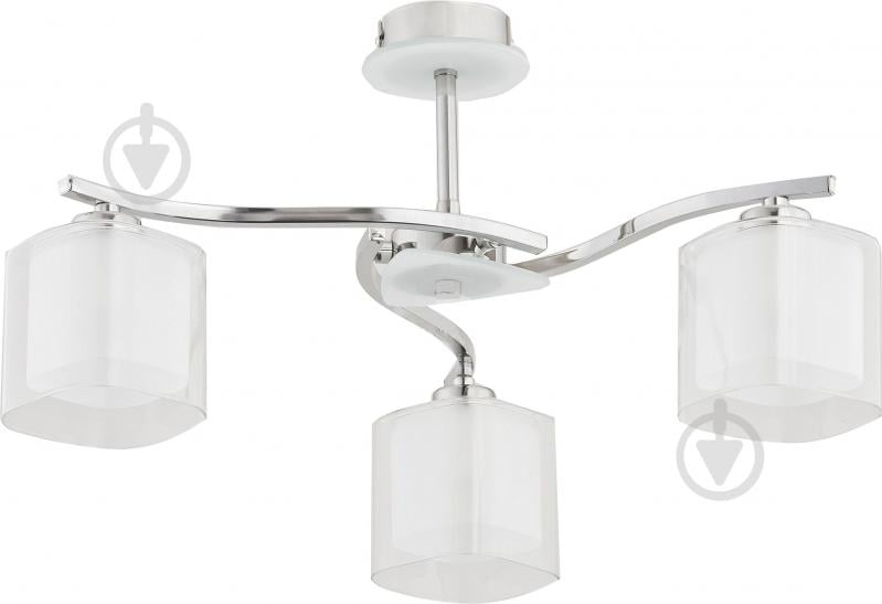 Люстра ALFA Verde 3x40 Вт E14 хром 19353 - фото 1