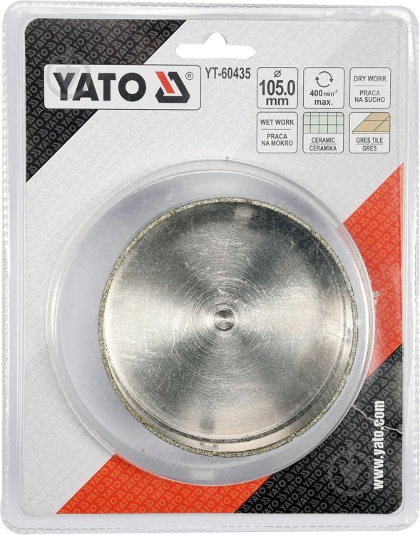 Сверло алмазное YATO 105 мм YT-60435 - фото 3