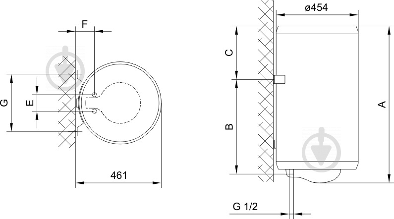 Бойлер Gorenje SG100NGV9 - фото 2