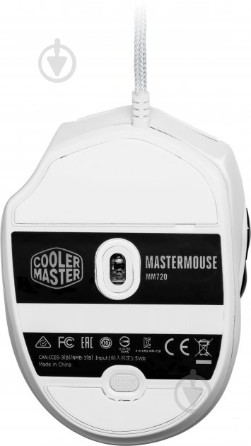 Мышь Cooler Master MM720 Glossy White (MM-720-WWOL2) - фото 6