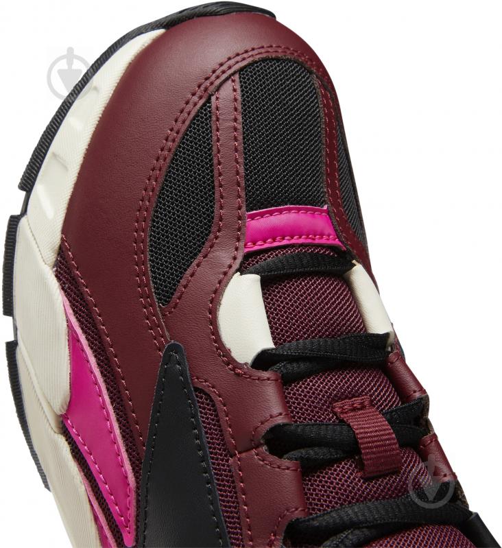 Кроссовки женские весенние Reebok EVZN FV8677 р.36 бело-бордовые - фото 7