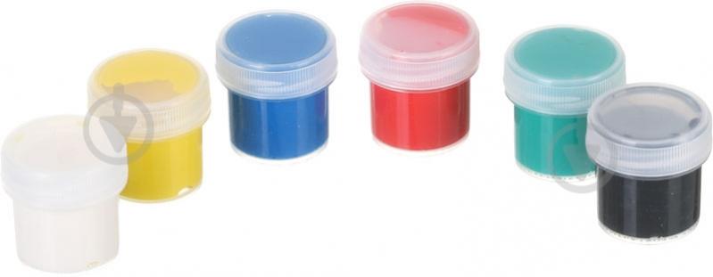 Гуаш 6 шт, 10мл Перо - фото 1