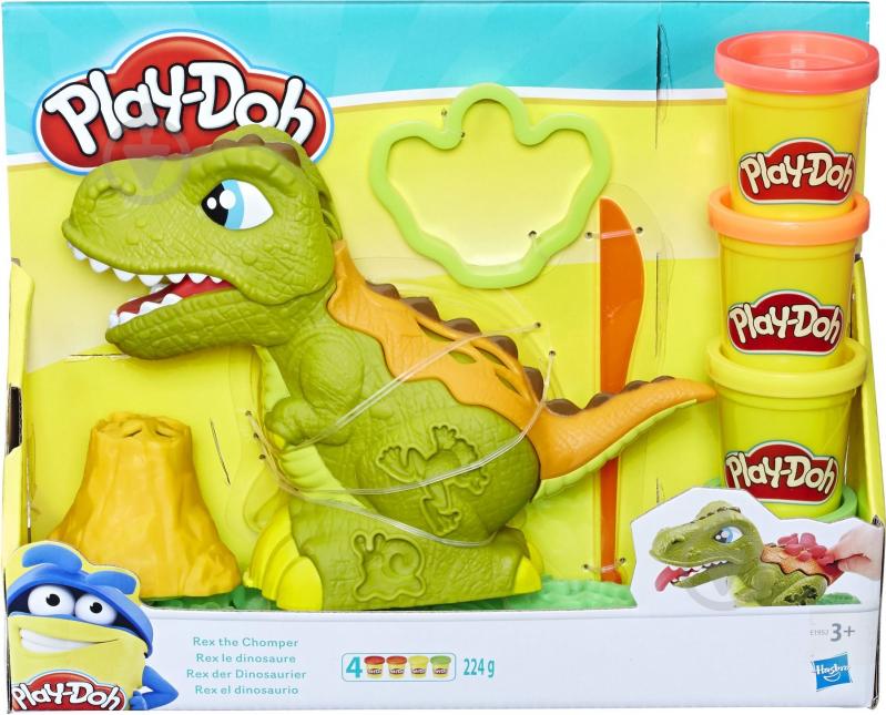 Игровой набор Play-Doh могучий динозавр E1952 - фото 1