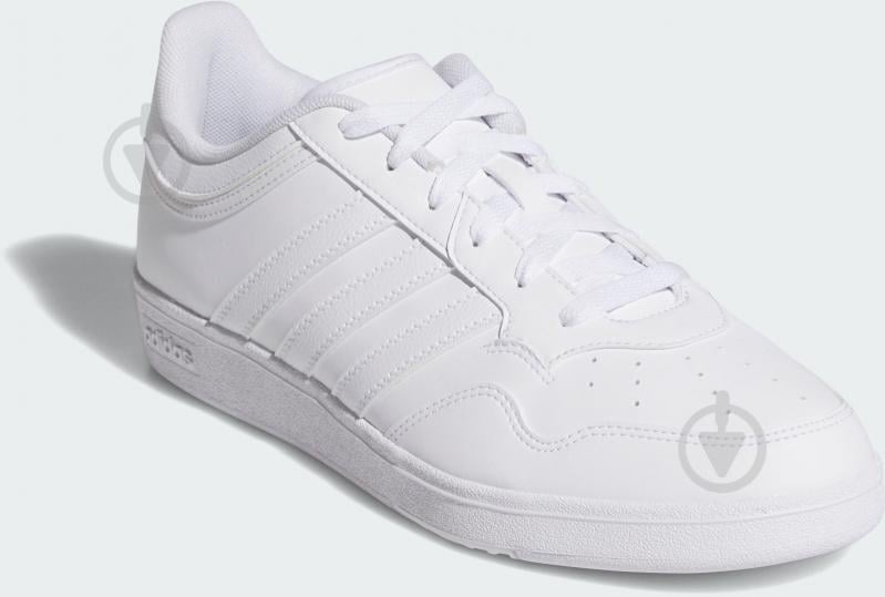 Кроссовки мужские демисезонные Adidas HOOPS 4.0 JH6141 р.42 белые - фото 3