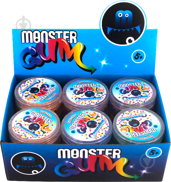 Масса для лепки Monster Gum 50 г в ассортименте (CP83L1609116) (8316091160007) - фото 2