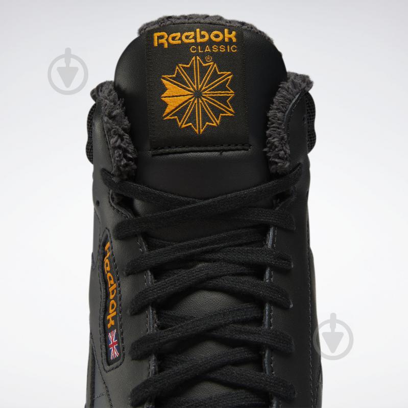 Кроссовки мужские зимние Reebok CL LTHR MID RIPPLE FV9309 р.40,5 черные - фото 7