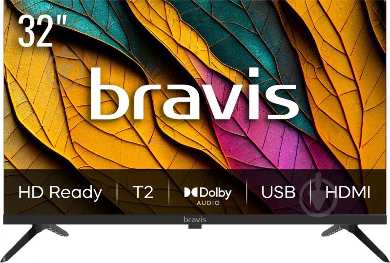 Телевізор Bravis 32K4100H - фото 1