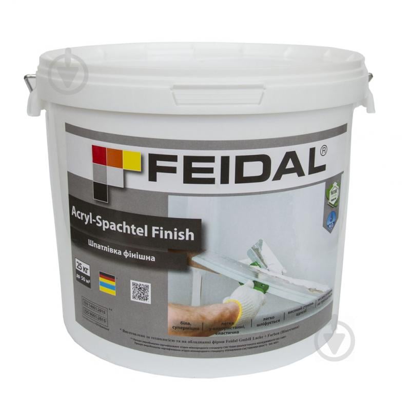 Шпаклевка Feidal Acryl-Spachtel Finish 25 кг - фото 1