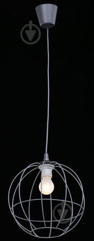 Подвес TK Lighting Cosmo 1x60 Вт E27 серый 2689 - фото 2