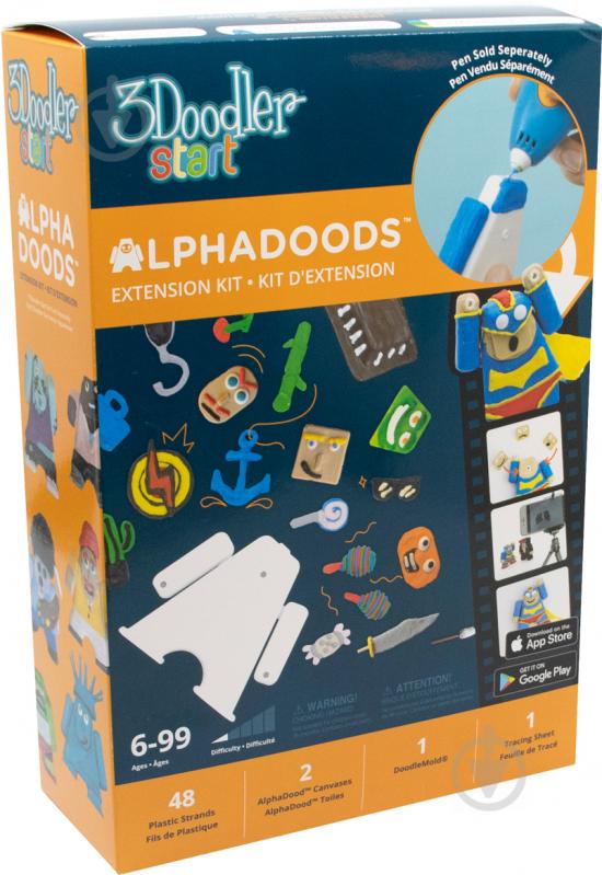 Набор 3Doodler Start для 3D-ручки Анимация 8SAKALPD3R - фото 1