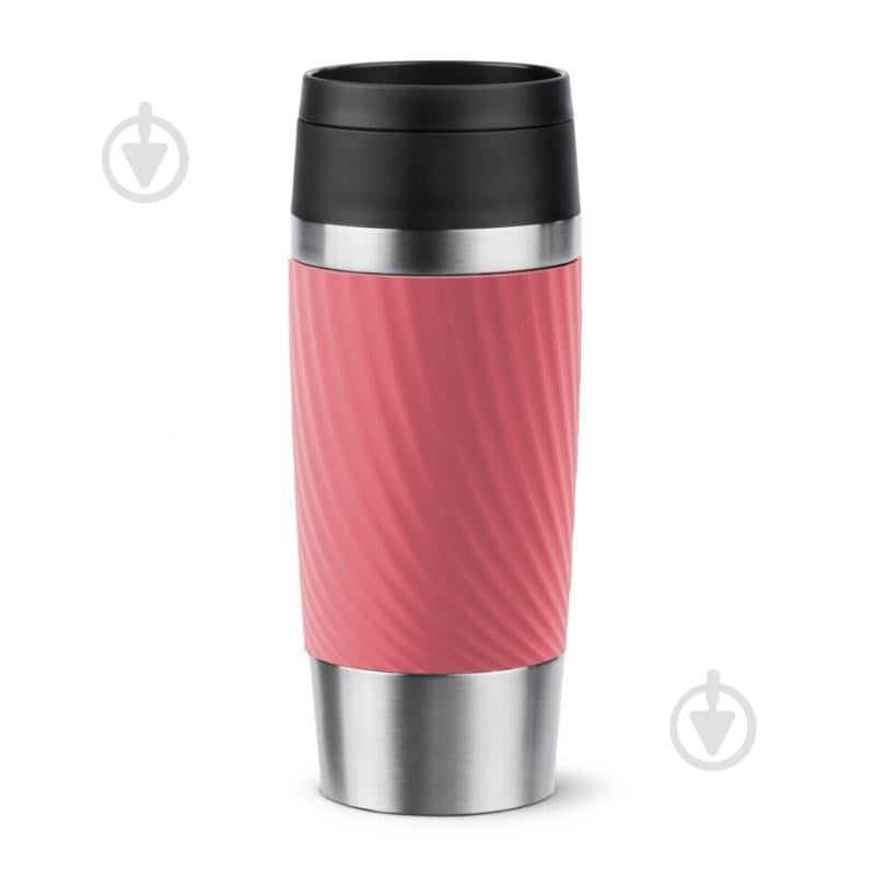 Термочашка Travel Mug Classic Twist 0.36 л коралловая N2024410 Tefal - фото 1