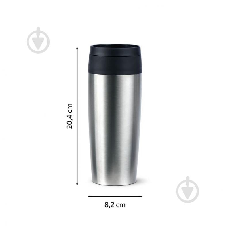 Термочашка Travel Mug Classic 0.36 л Сталевий N2020110 Tefal - фото 8