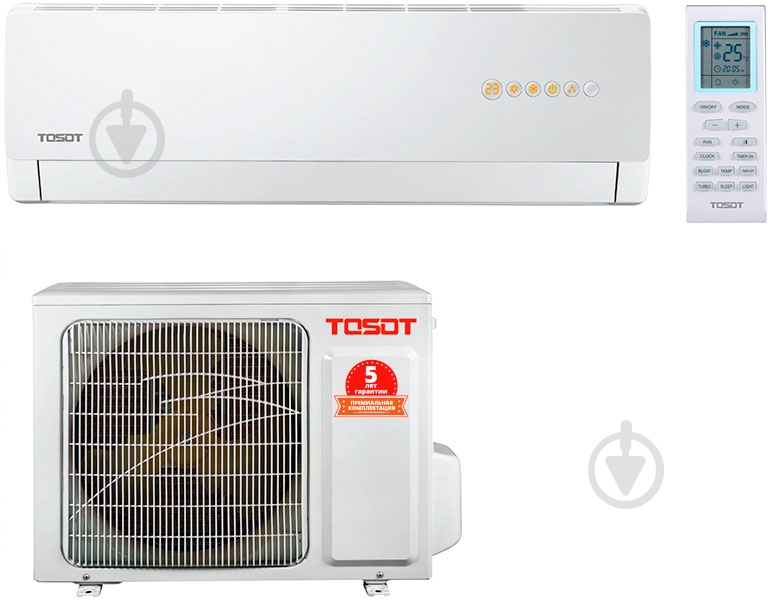 Кондиционер TOSOT GW-09H Partner - фото 1 Кондиционер TOSOT GW-09H Partner - фото 1