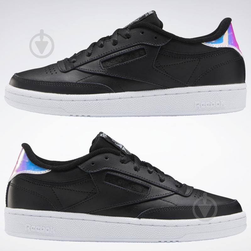 Кроссовки женские зимние Reebok CLUB C 85 FW6174 р.37,5 черные - фото 10