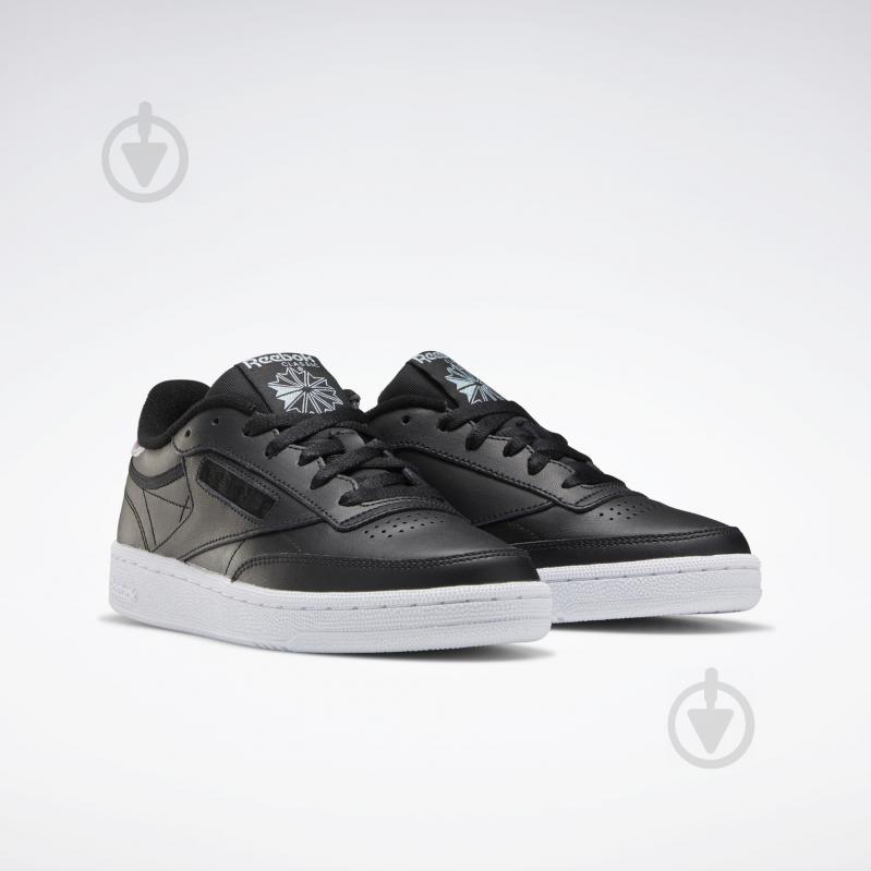 Кроссовки женские зимние Reebok CLUB C 85 FW6174 р.37,5 черные - фото 3