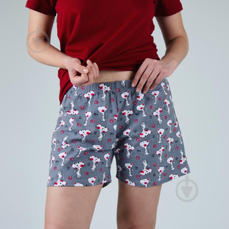 Шорты женские GBI SHM-25-4 14485 р. XL серый - фото 1 Шорты женские GBI SHM-25-4 14485 р. XL серый - фото 1