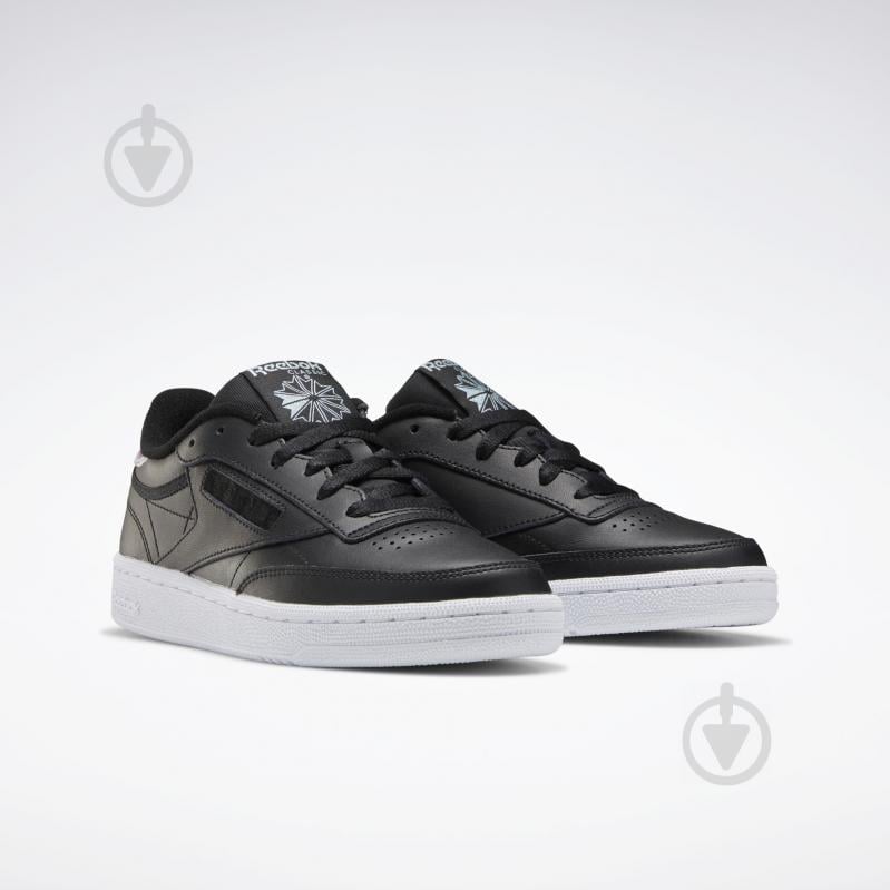 Кроссовки женские зимние Reebok CLUB C 85 FW6174 р.38,5 черные - фото 3