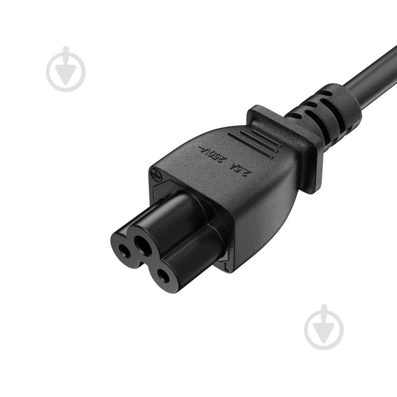 Кабель живлення ColorWay 1 м black (CW-CBP084-BK) - фото 3 Кабель живлення ColorWay 1 м black (CW-CBP084-BK) - фото 3