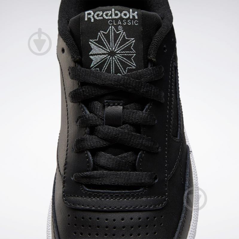 Кросівки жіночі зимові Reebok CLUB C 85 FW6174 р.40,5 чорні - фото 8