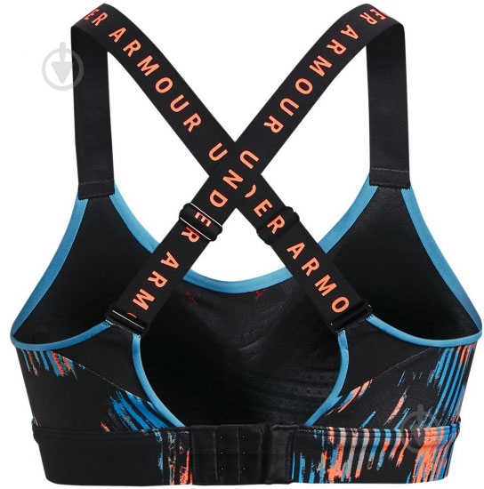 Бра Under Armour UA Infinity High Print Bra 1369026-001 р.XS чорний - фото 5