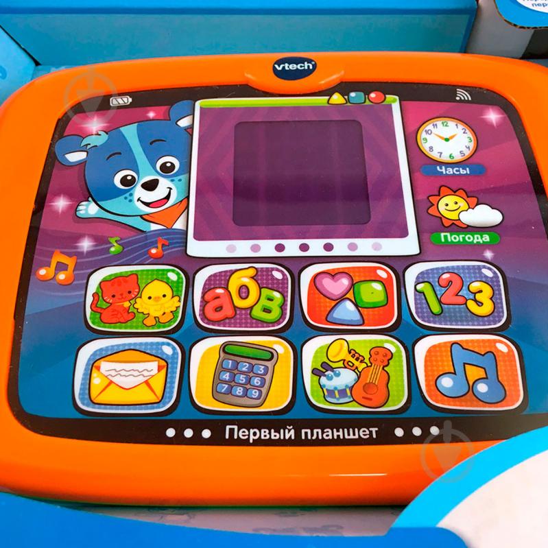 Игрушка интерактивная Vtech Первый планшет 80-151426 - фото 2