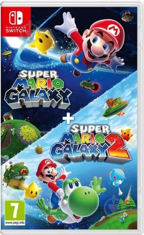 Игра NINTENDO Super Mario Galaxy 1 + 2 - фото 1