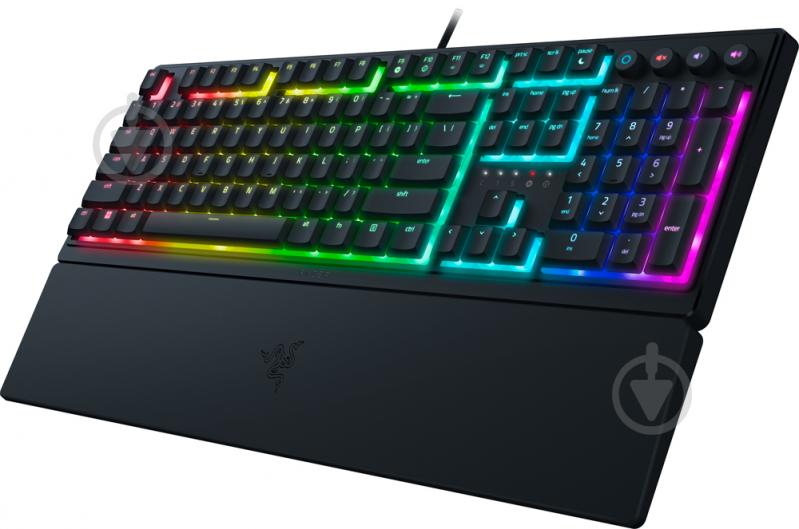 Клавиатура Razer Ornata V3 RU (RZ03-04460800-R3R1) black - фото 4