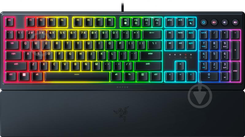 Клавиатура Razer Ornata V3 RU (RZ03-04460800-R3R1) black - фото 1