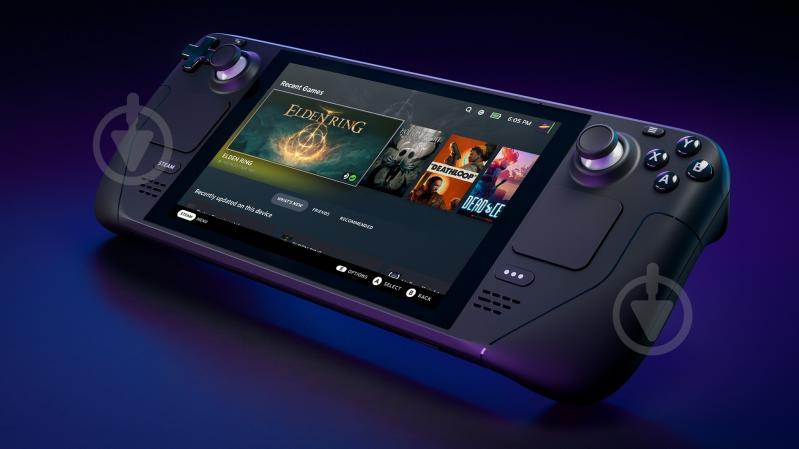 Игровая консоль Valve STEAM DECK 64GB Certified Refurbished black - фото 11