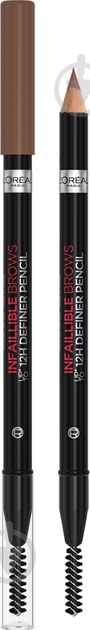 Олівець для брів L'Oreal Paris Paris Infaillible Brows Definer коричневий 1 г - фото 1