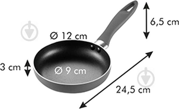 Сковорода PRESTO MINI 12 см 594000 Tescoma - фото 2