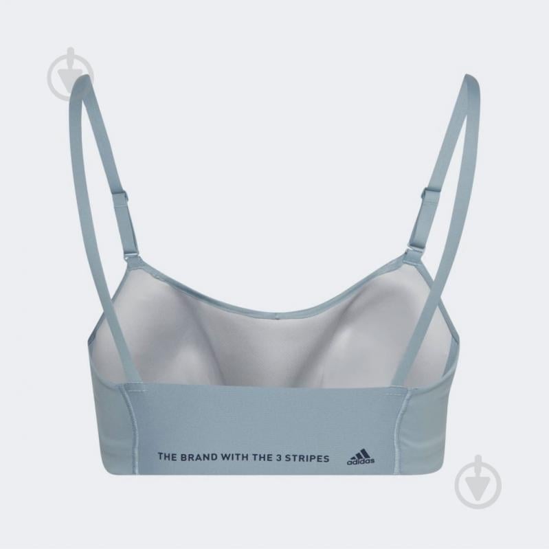 Бра Adidas Yoga Studio Light-Support Bra HF5069 р.1X голубой - фото 7