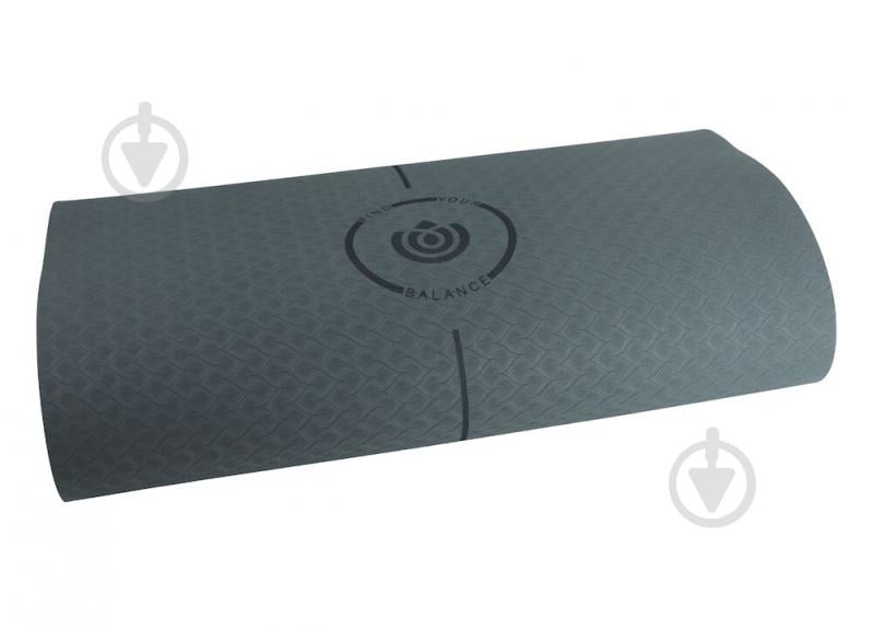 Коврик для фитнеса Energetics PVC Free Yoga Mat XL 2100x710x5 мм черный - фото 2