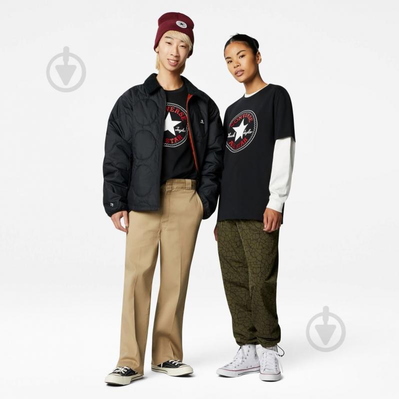 Футболка Converse Chuck Patch Tee 10025459-001 р.XL черный - фото 5