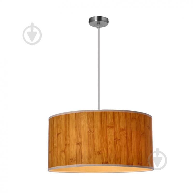 Люстра подвесная Candellux TIMBER 1xE27 коричневый/никель 31-56699 - фото 2