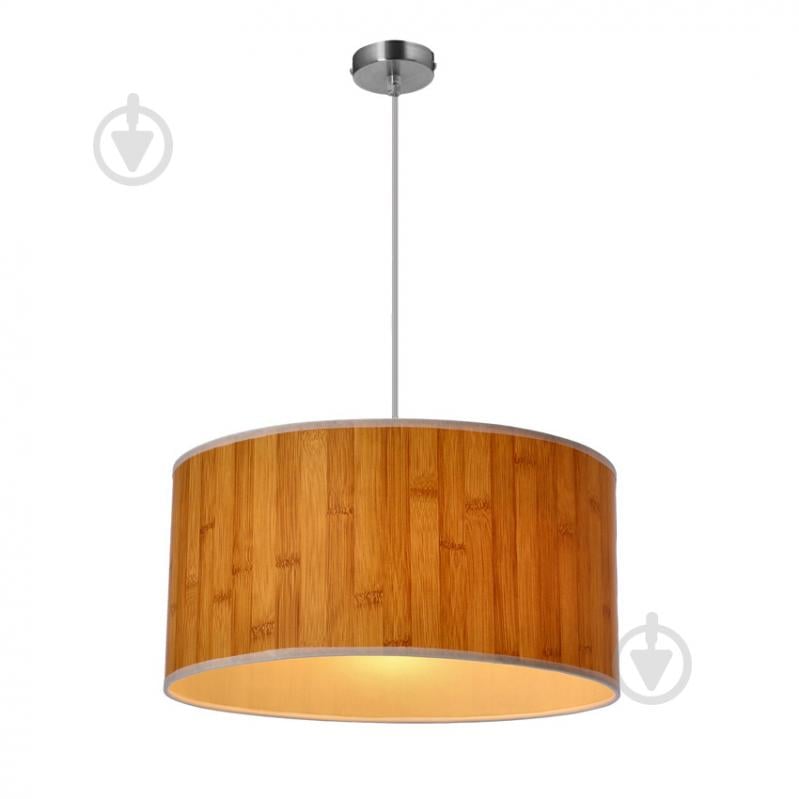 Люстра подвесная Candellux TIMBER 1xE27 коричневый/никель 31-56699 - фото 3