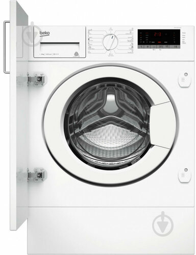 Встраиваемая стиральная машина Beko WITV8712X0W - фото 1